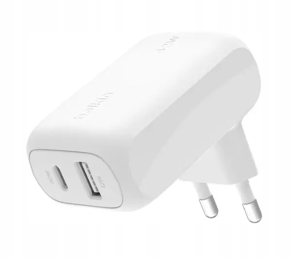 Ładowarka sieciowa uniwersalna Belkin 42W Usb-c Usb-a Biała