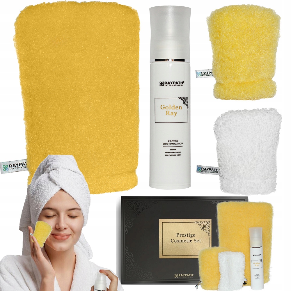 Raypath sada kosmetických přípravků pro odličování pokožky těla a obličeje, čisticí krém