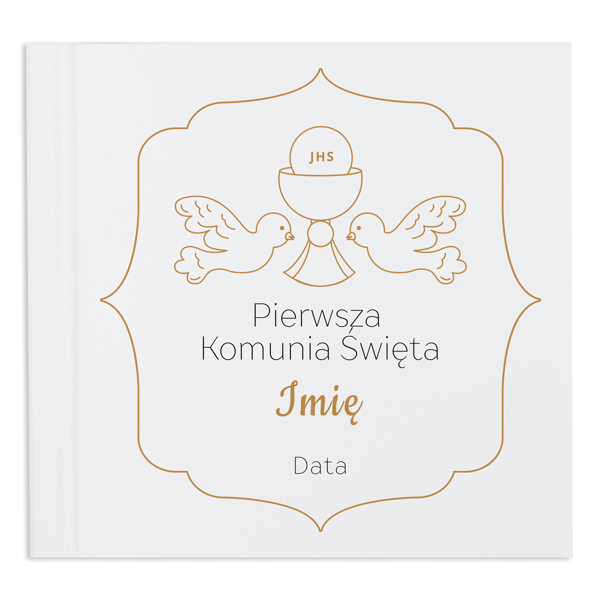 Vlepovací fotoalbum Černé První Svaté Přijímání Vaše jméno Datum