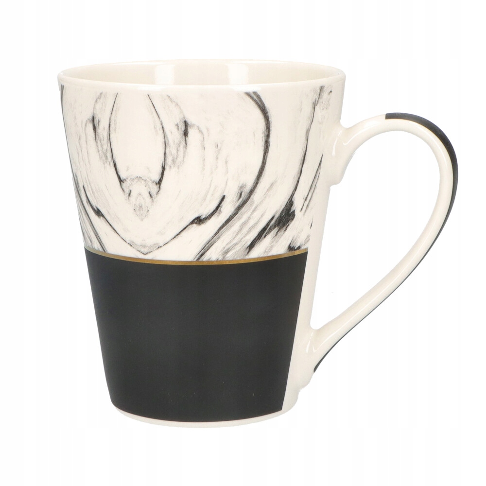 

Kubek porcelanowy 400 ml wzór marmur
