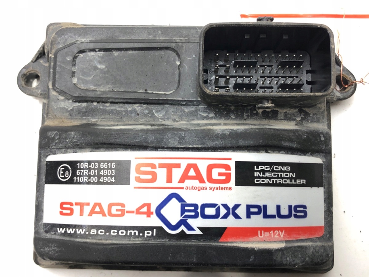KOMPUTER DO GAZU LPG STAG-4 QBOX PLUS Producent części OEM