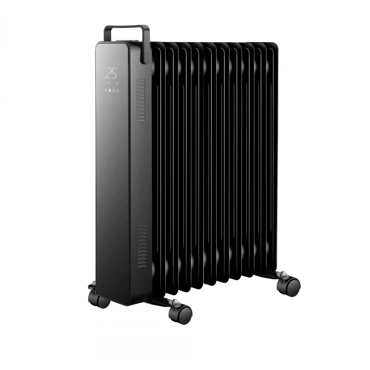 Elektrický Olejový Ohřívač Smart Black 2500W 11 Žeber