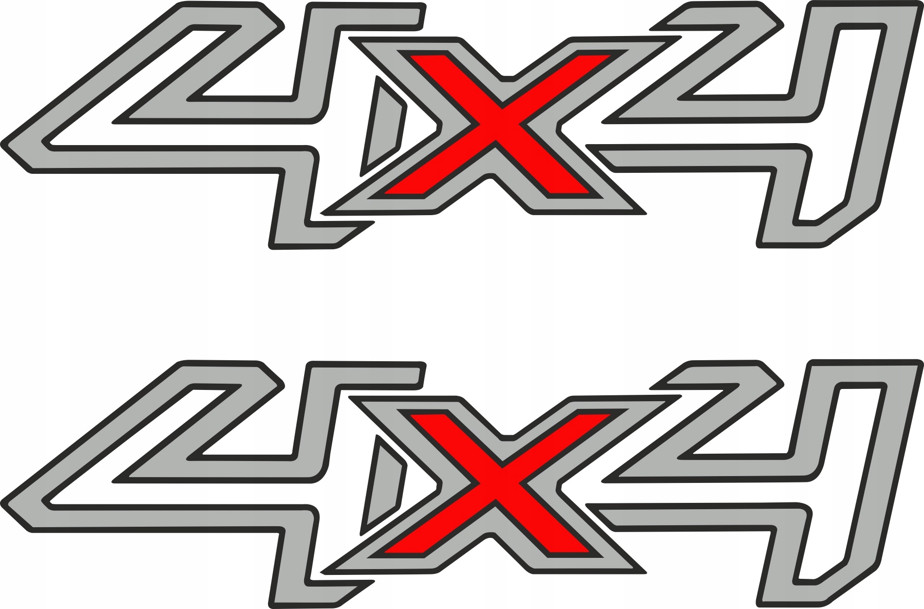 

Naklejki 4x4 Ford Ranger 2 szt. wys. Jakość