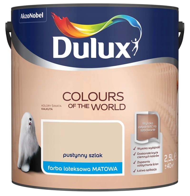 

Farba Dulux Świata- pustynny szlak, 2.5l