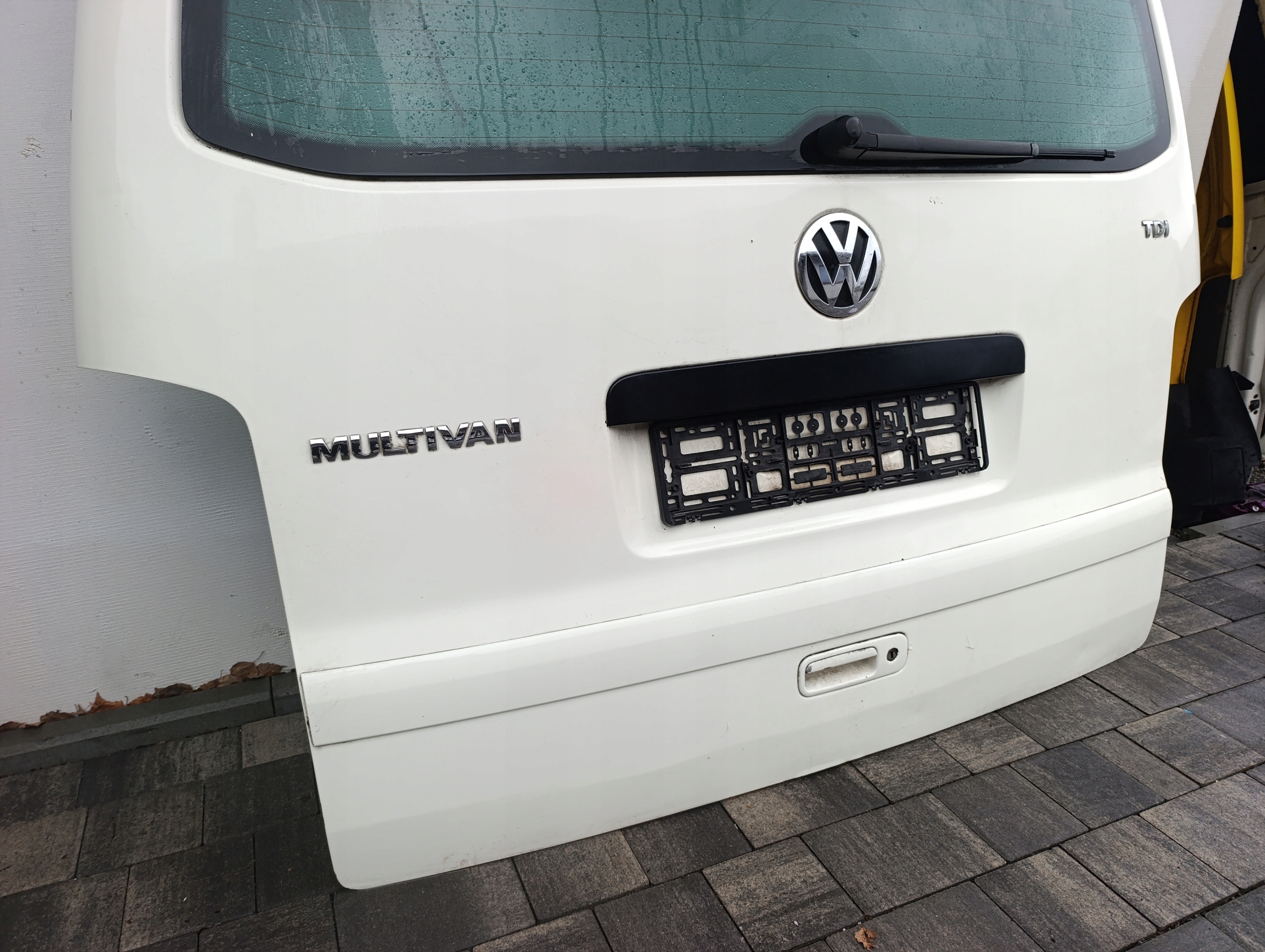 trunk door cover boot rear part VW T5 T5 LIFT biala