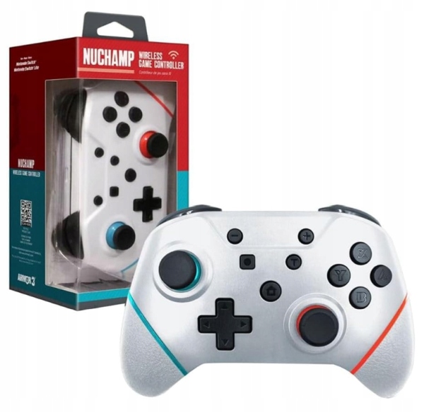 Pad bezprzewodowy do konsoli Nintendo Switch biały
