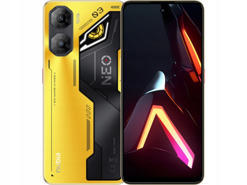 Smartfon Nubia Neo 3 5G 8/256GB 6.8" 120Hz Złoty