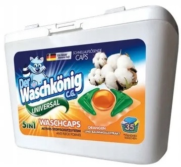 

Der Waschkönig Universal Kapsułki do prania 35 szt