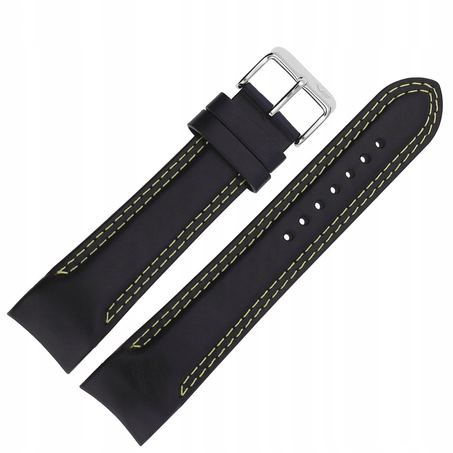 Pásek Rocket N1 kůže (5253) modrý s lesklou seledinovou barvou