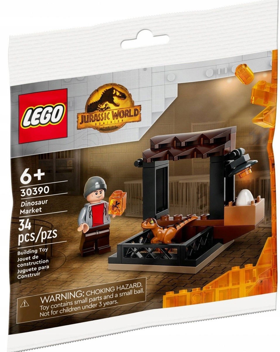 

Lego Jurassic World 30390 Targ Dinozaurów