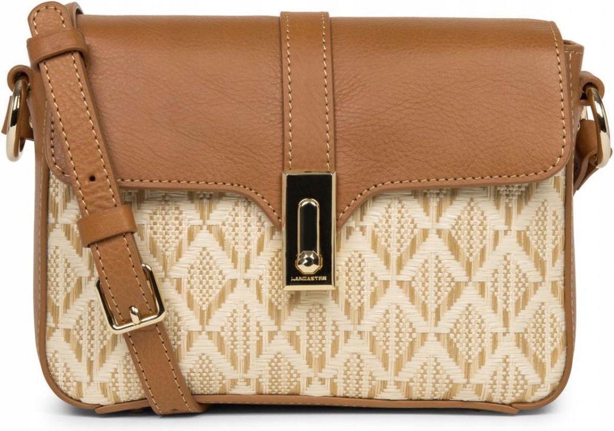Torebka skóra naturalna Lancaster Paris