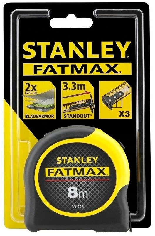 

Stanley Fatmax 33-728 Miara Zwijana 8m Bladearmor