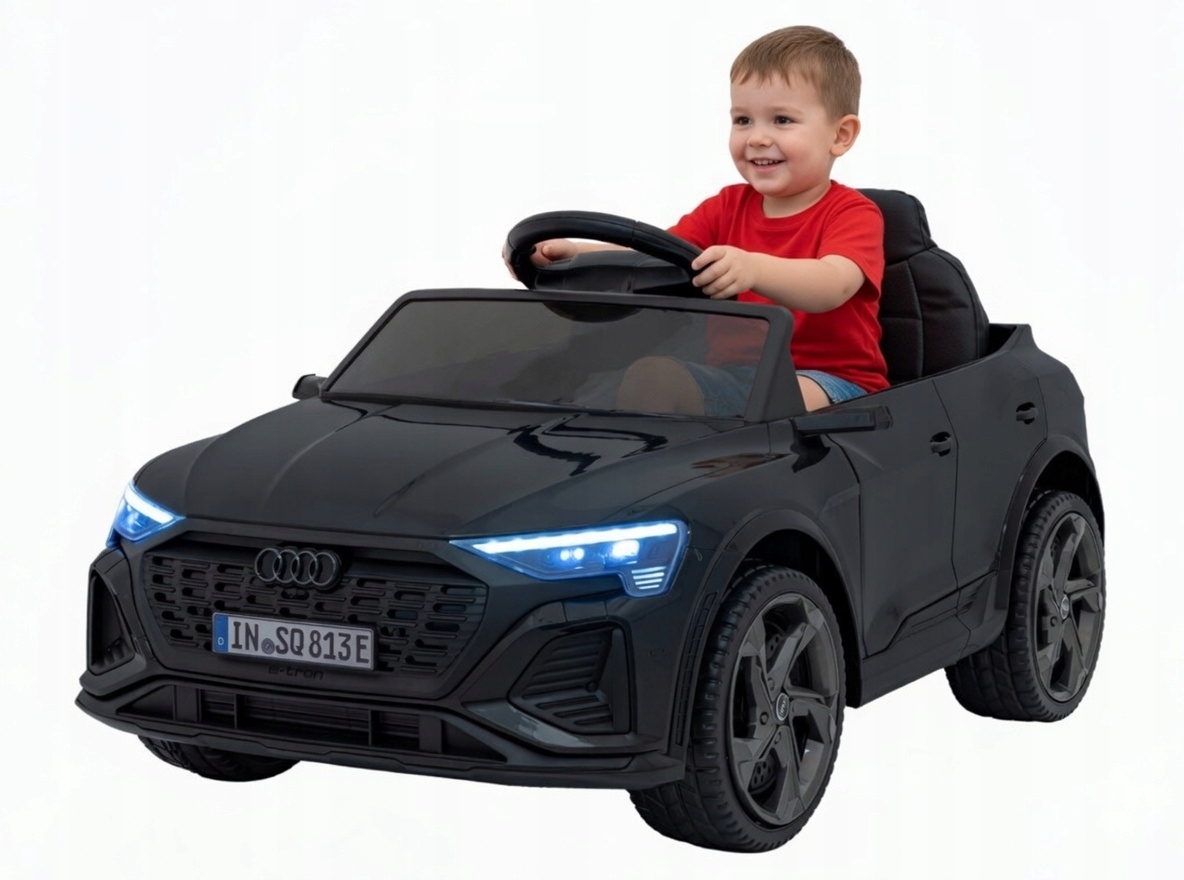 Pojazd na akumulator Audi SQ8 Czarny Audi SQ8 na Akumulator