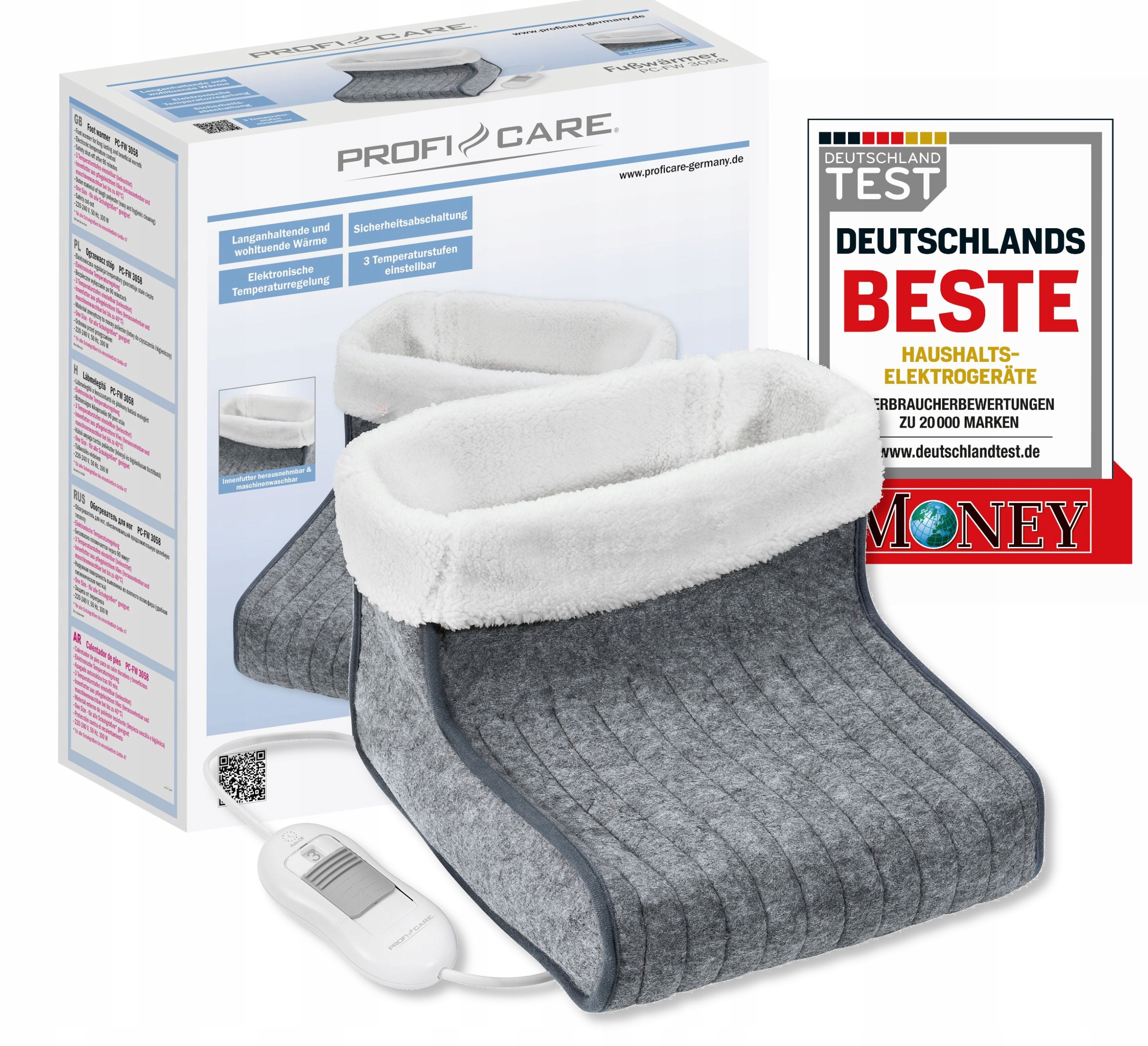 But Elektryczny Ogrzewacz Ocieplacz Stóp Poduszka