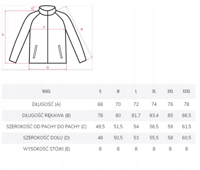 MĘSKA BLUZKA POLAROWA PÓŁGOLF MAEL MARTES M Kolor niebieski