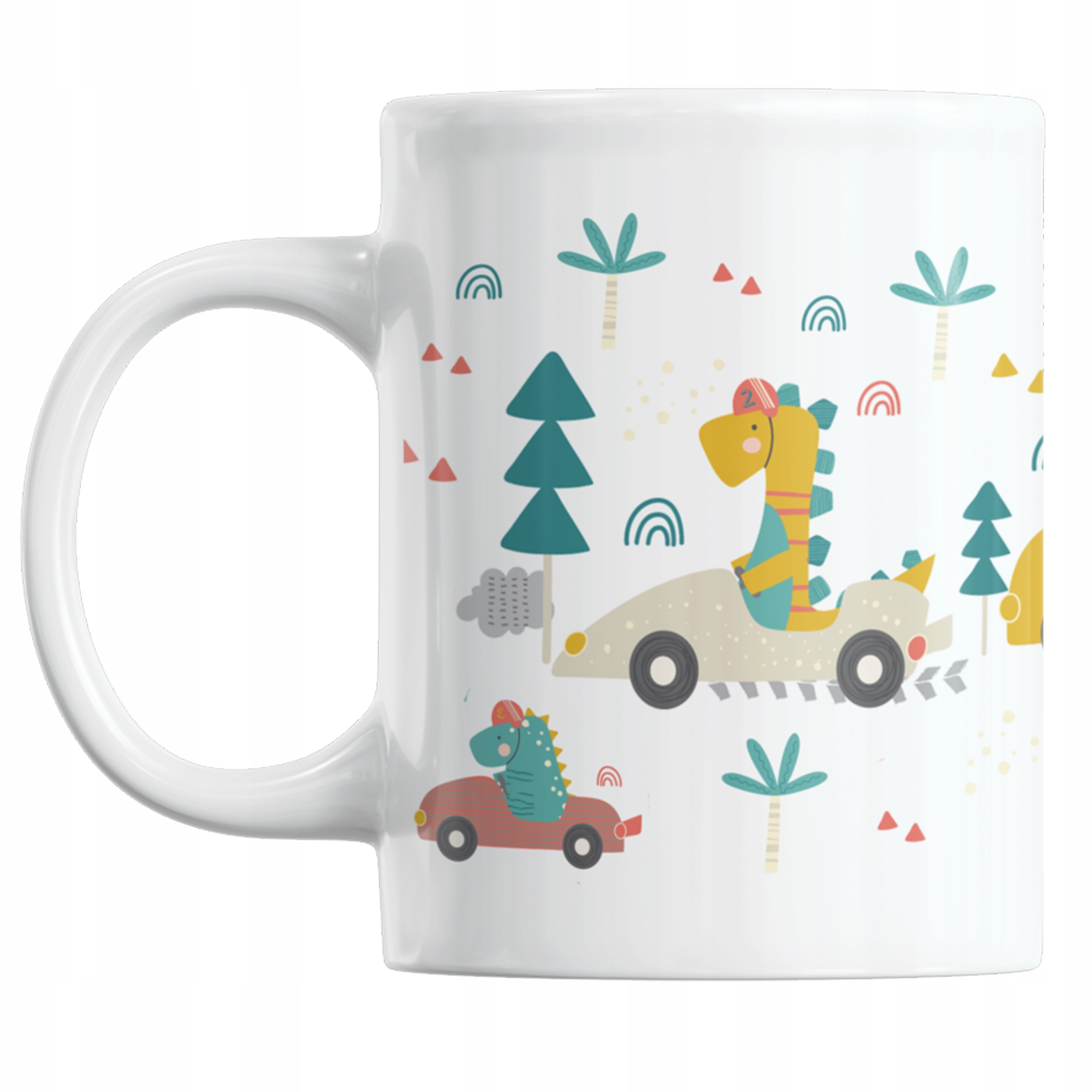 

Kubek Dinozaur auta dinozaury samochód auto