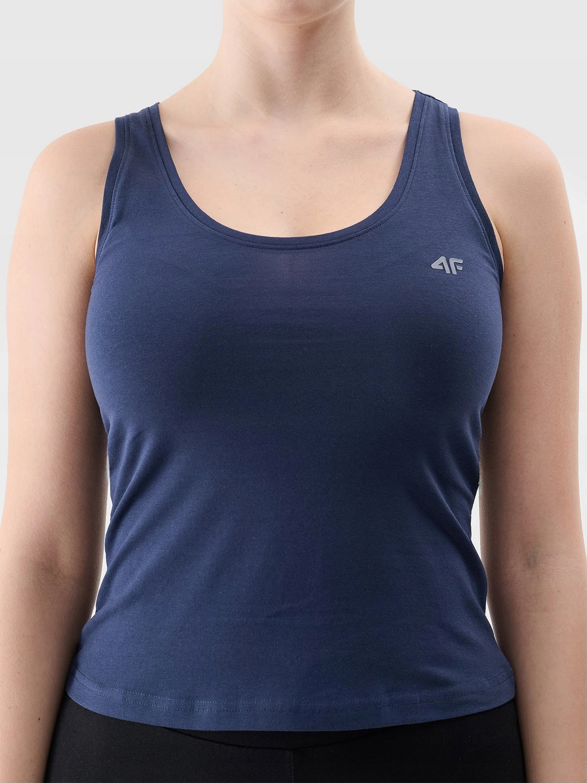 4F TOP DAMSKI KOSZULKA BEZ RĘKAWÓW TSLEF041 GRANAT S Rozmiar S