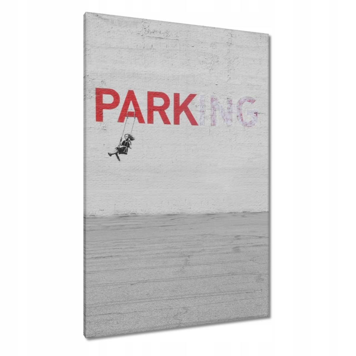 Obrazy 80x120 Banksy Parking
