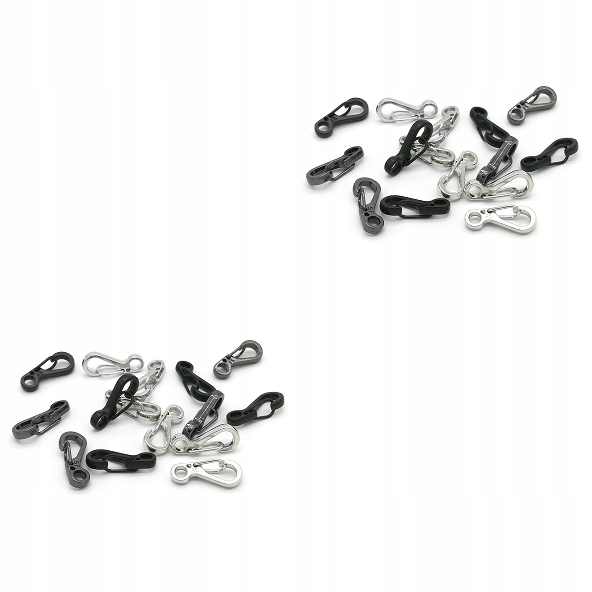 Mini karabińczyki 30 szt Marka bez marki