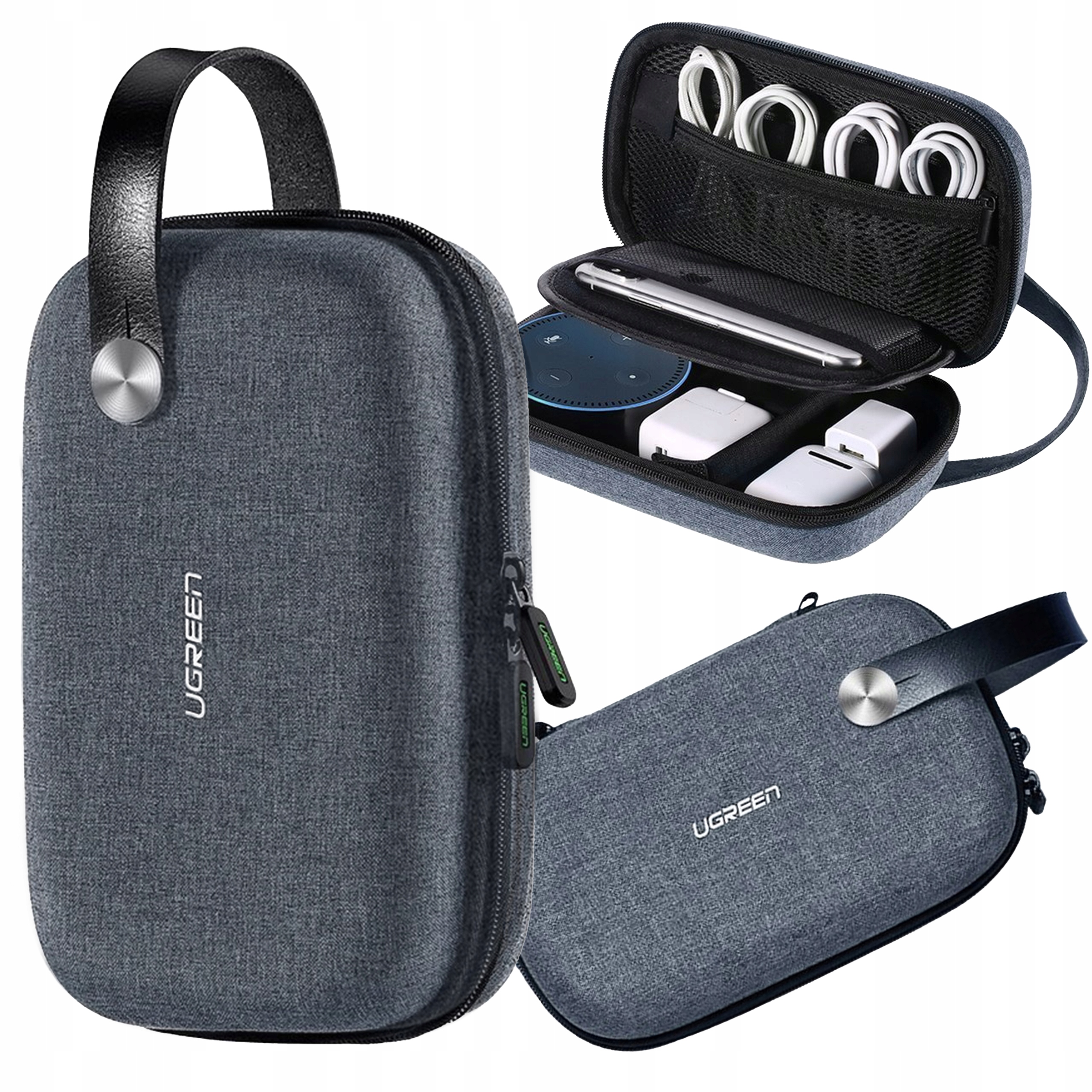 UGREEN KIESZEŃ NA DYSK TWARDY HDD SSD ETUI NA AKCESORIA 20,3 x 12,9 x 7,2CM