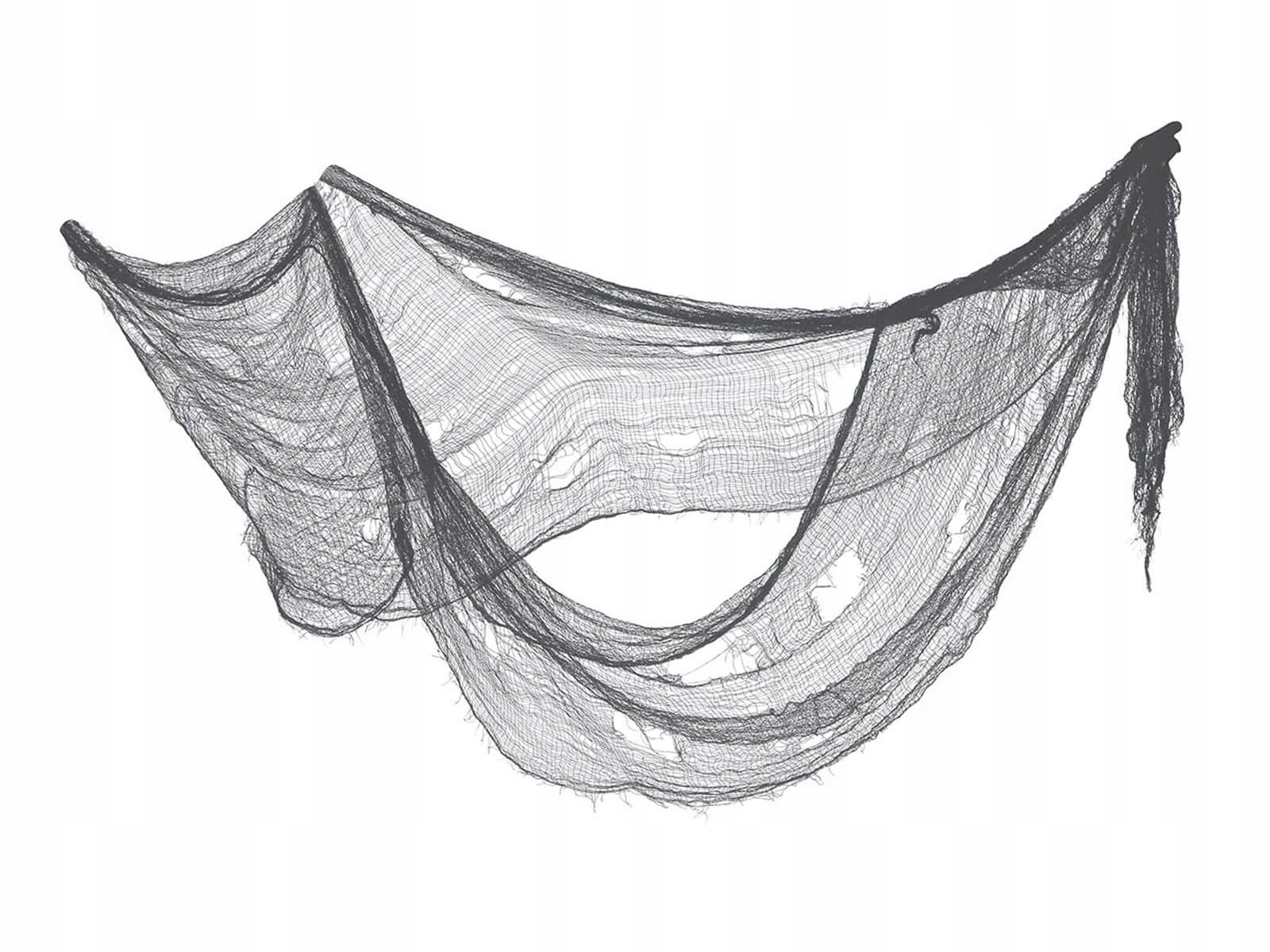 

Siatka szara na Halloween 76x228 cm