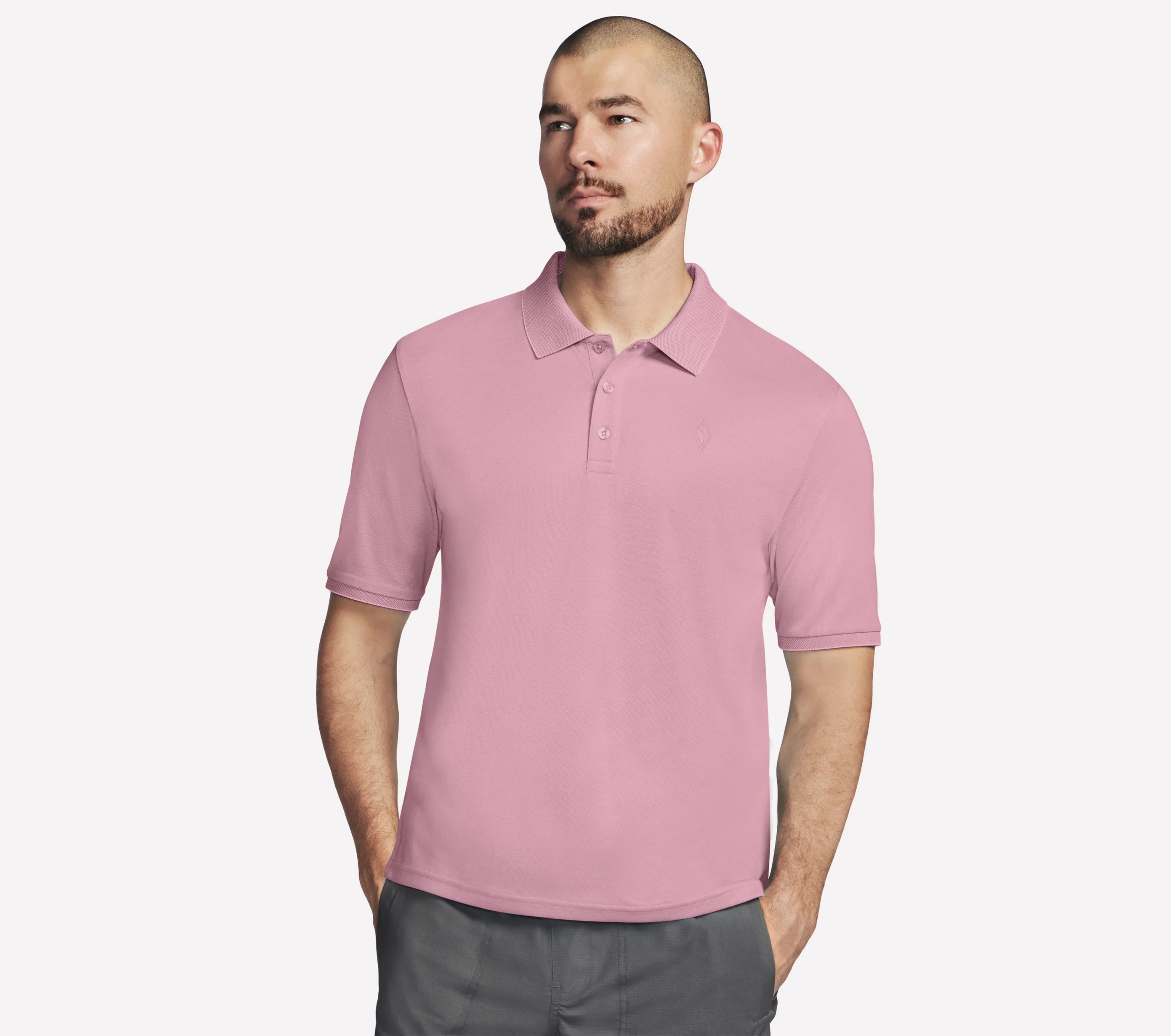 Pánské Tričko Skechers Off Duty Heather TP43 Gypk