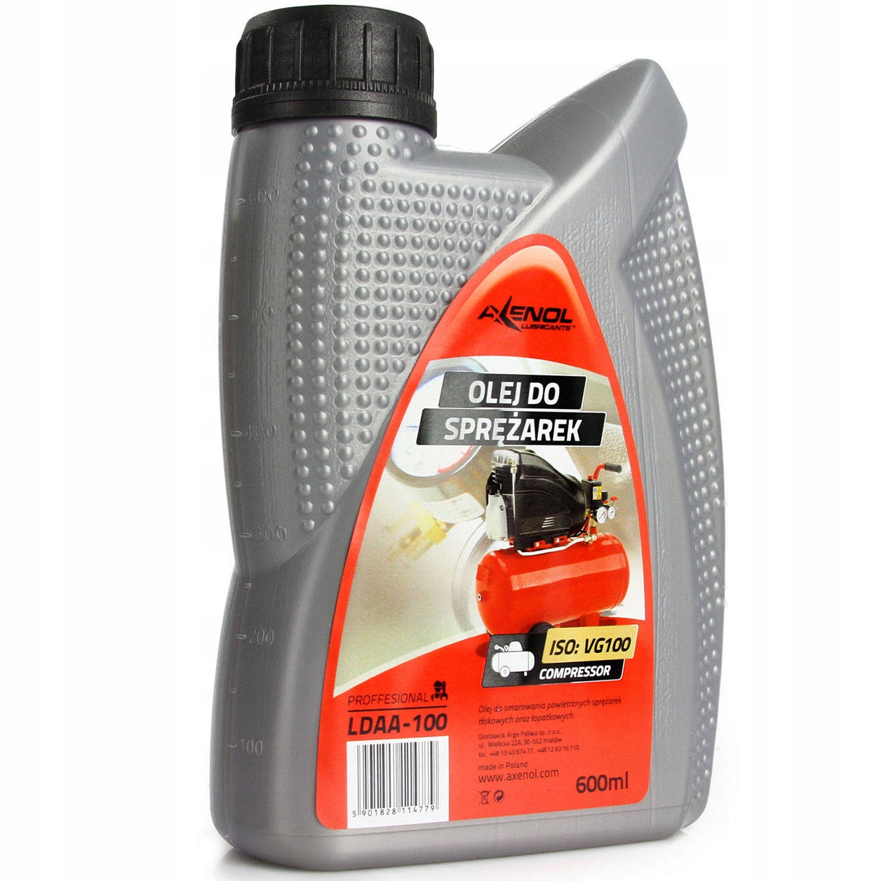 

Olej Axenol Do Sprężarek LDAA-100 0,6L