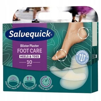 

Plast.SALVEQUICK Foot Care do stóp MIX 10 szt. 1