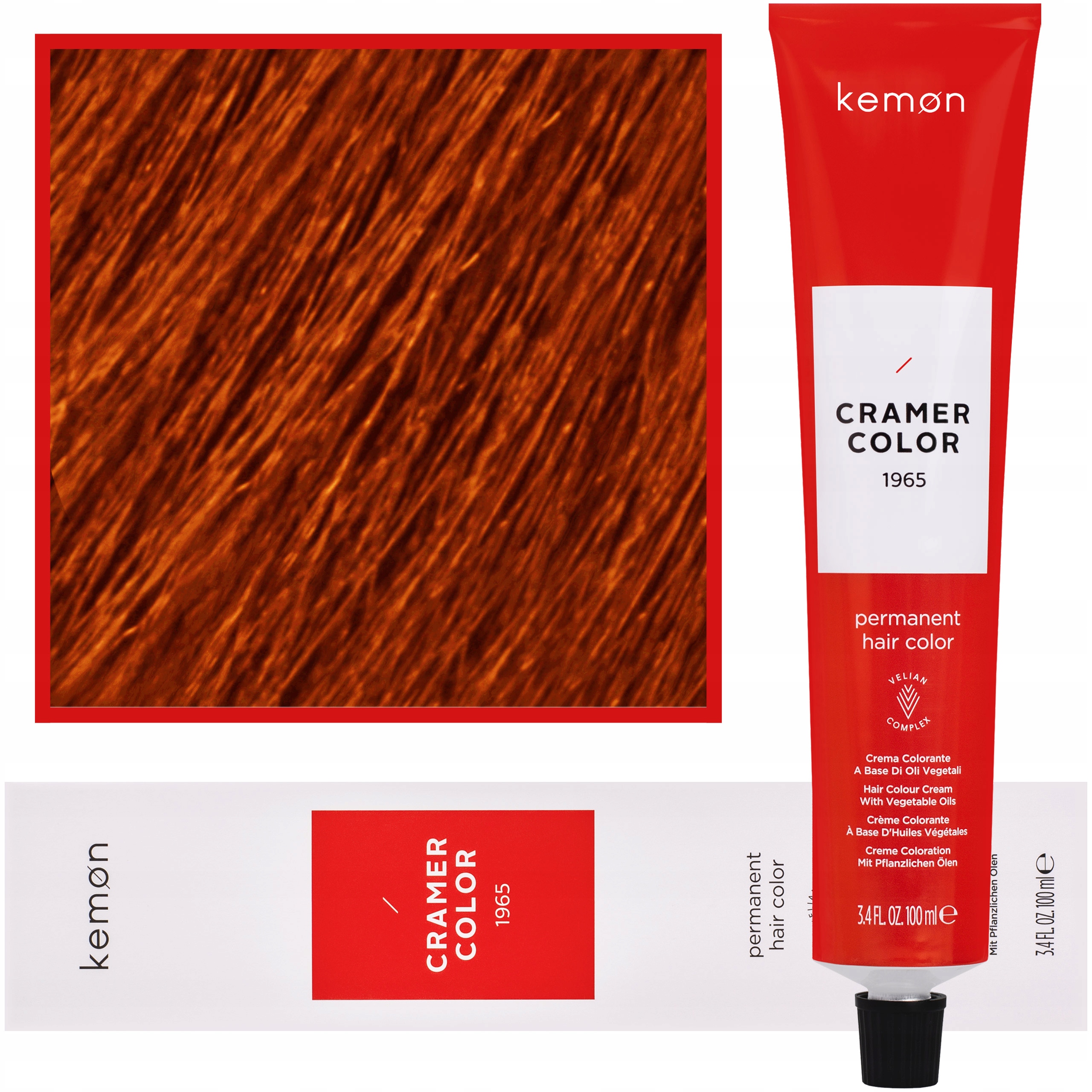

Kemon Cramer Color 100ml farba do włosów 8,44