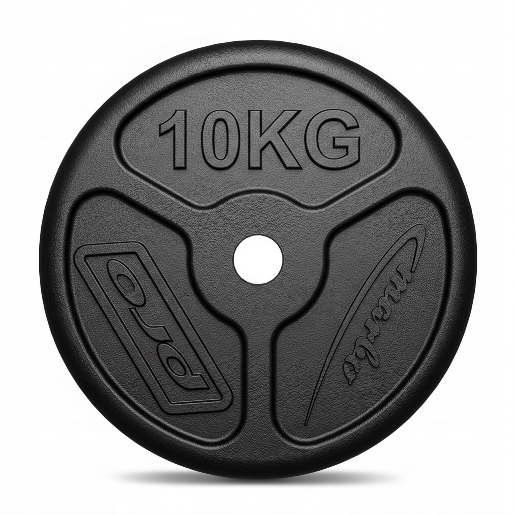 Závaží Litinové Marbo-Sport 10 kg Talíř na Osa Průměr 31 mm