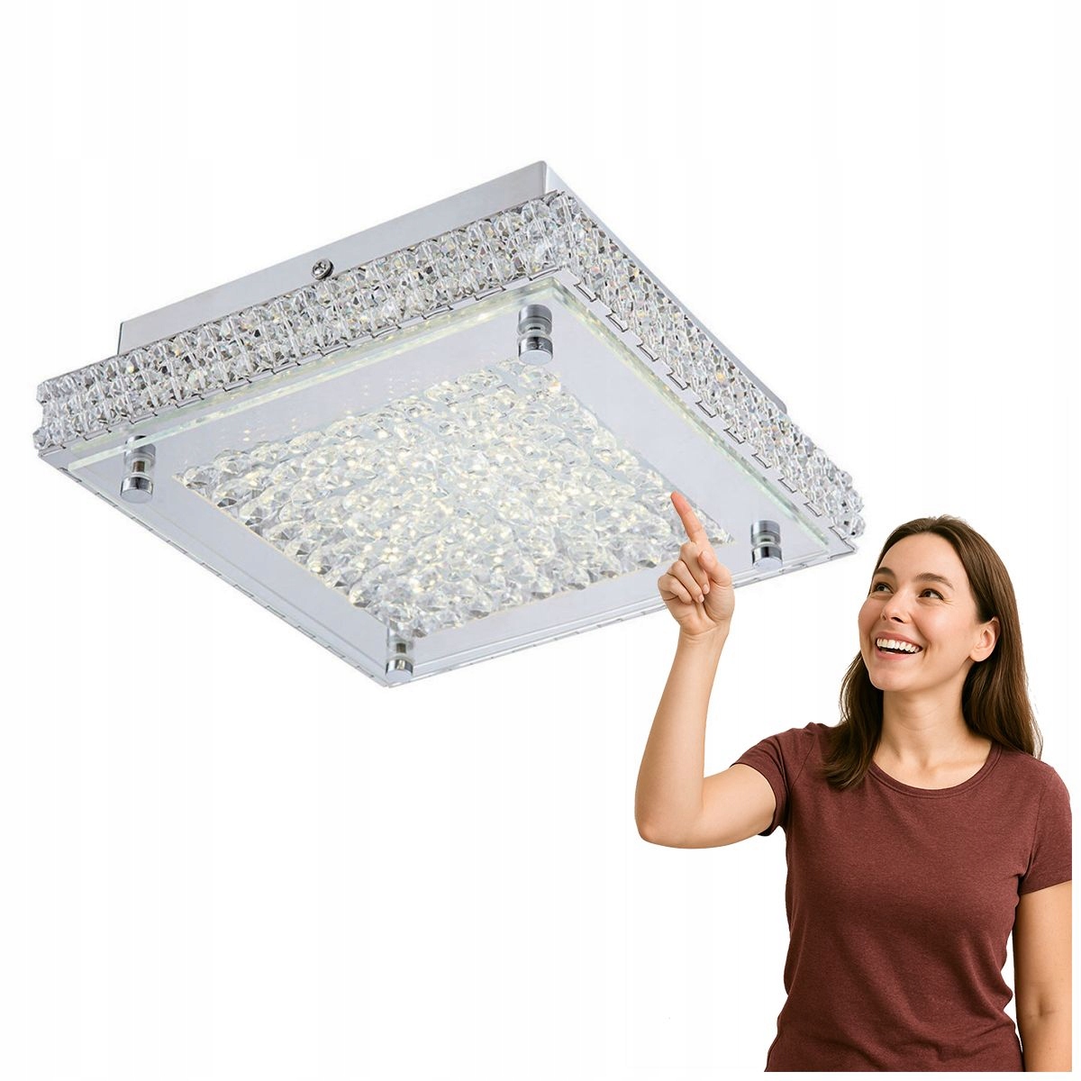 Stropné Svietidlo Nino Square C98000F-20W Italux