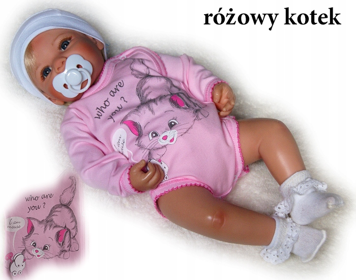 

Body kopertowe pajacyk długi rękaw 68 bawełniane