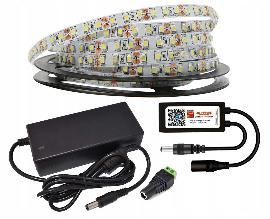 Set Led Bílá 5M IP20 600 diod WiFi Smart Tuya