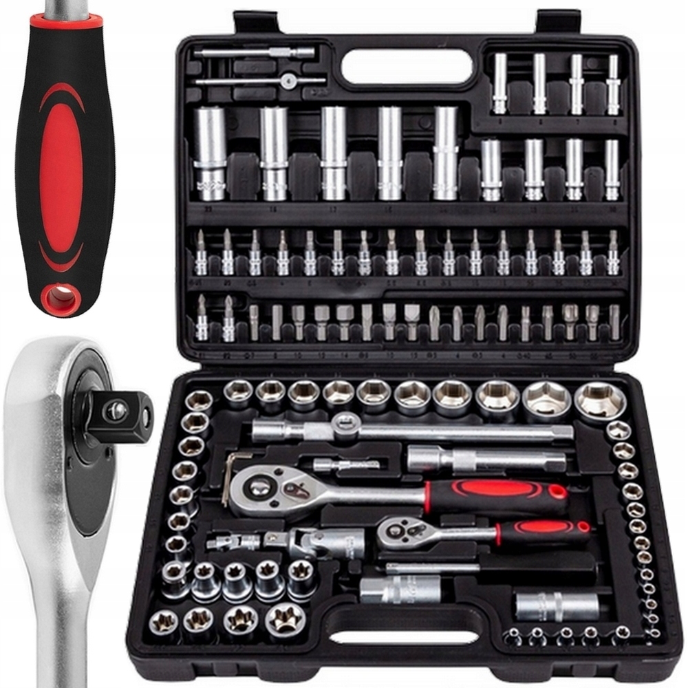 UBERTOOL ZESTAW KLUCZY NASADOWYCH KLUCZE NASADOWE TORX 108