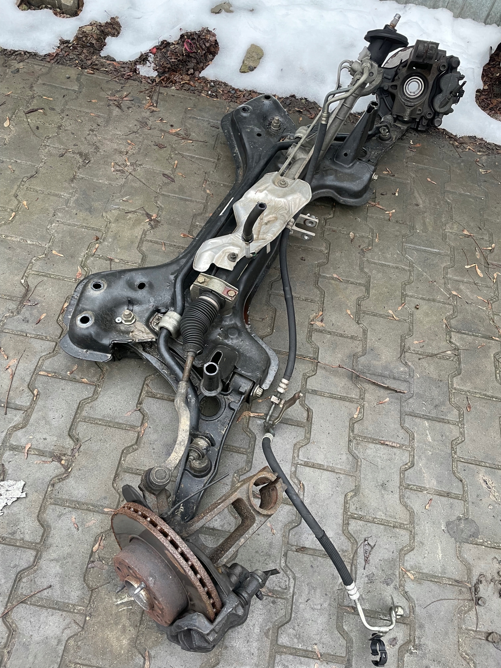 OPEL MOVANO LIFT BELKA 15' CALI PRZEDNIA OŚ SANKI