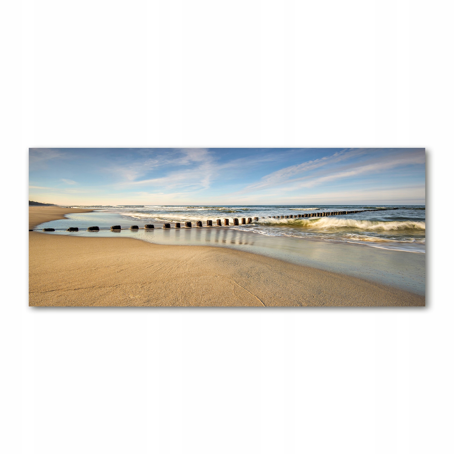 

Foto obraz szkło akryl Plaża nad Bałtykiem 125x50