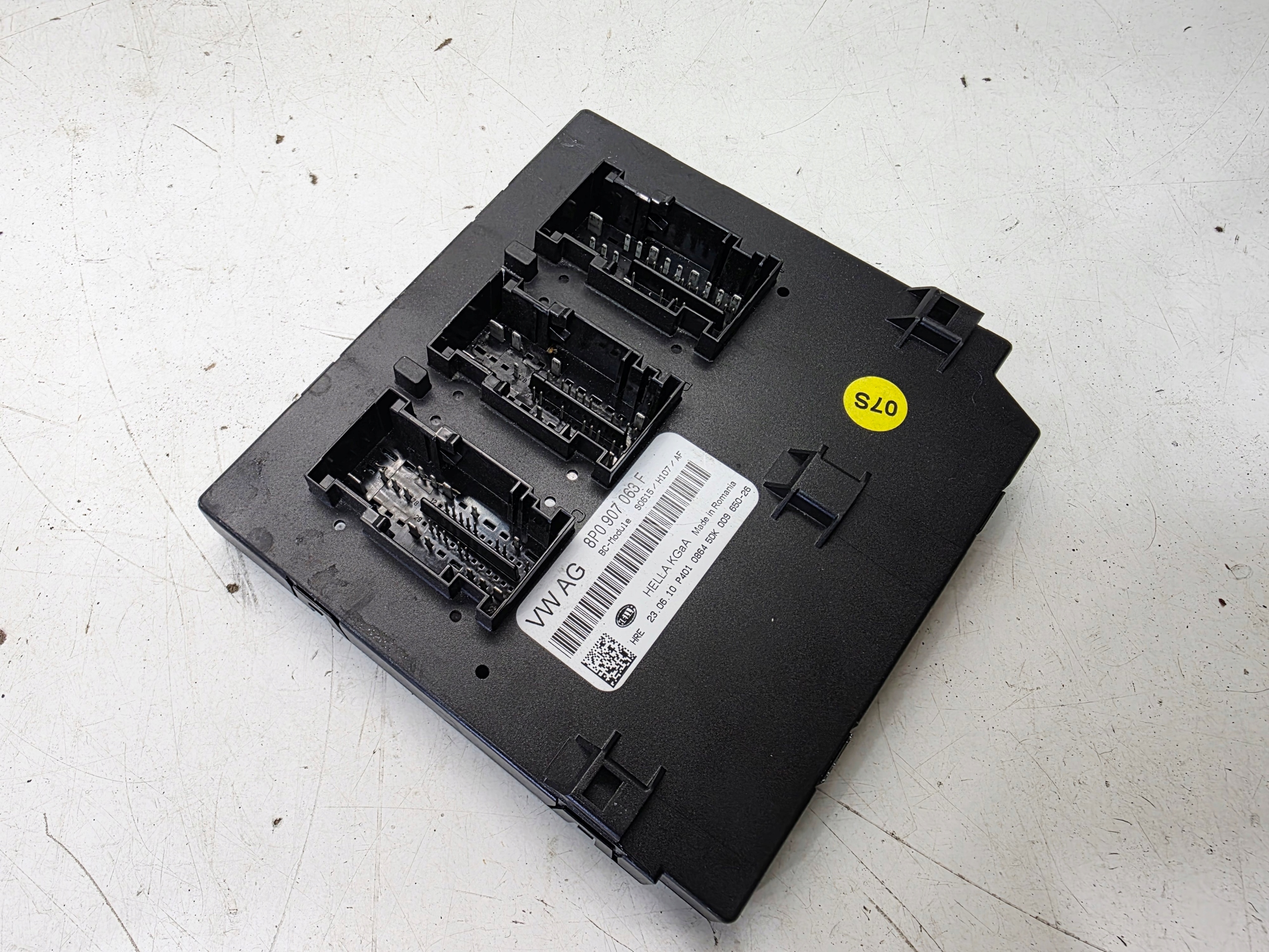 module control unit BCM AUDI A3 8P LIFT 8P0907063F