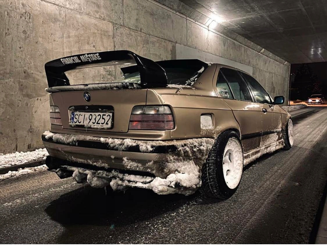 FELONY BMW E36 SEDAN 6 ELEMENTÓW NOWE PODKŁAD WIDE BODY POSZERZENIA
