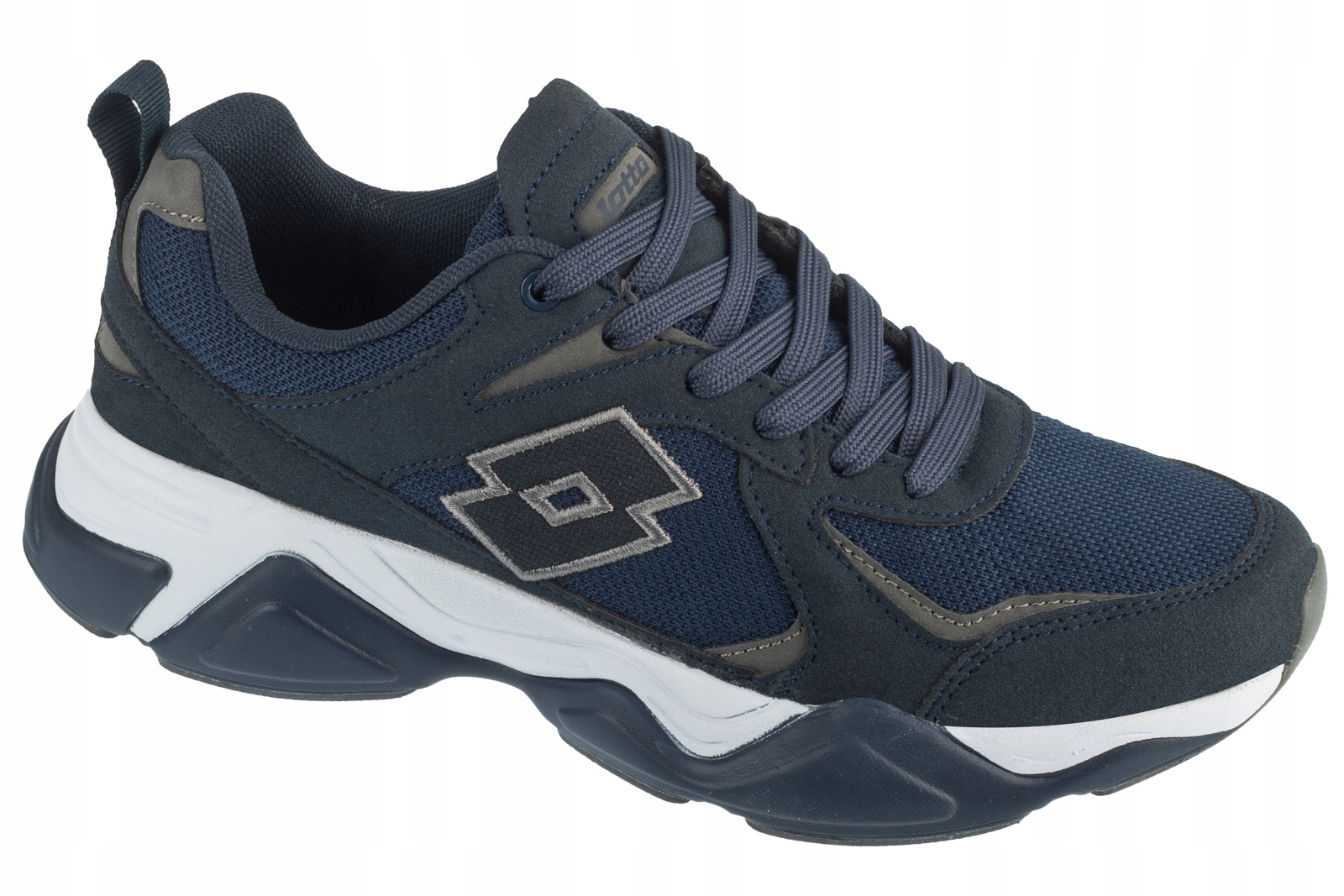 Lotto Wany [42] Unisex tenisky Tkanina Tmavě modrá