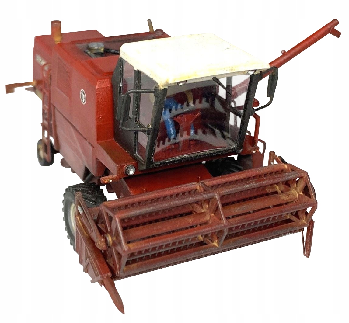 Kombajn Bizon Z056 (bez vozíku) měřítko 1:87 H0 Model K Sestavení