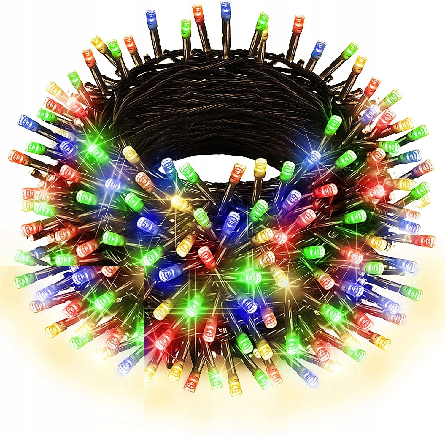 LAMPKI CHOINKOWE 1000 LED ZEWNĘTRZNE STAŁE FLASH