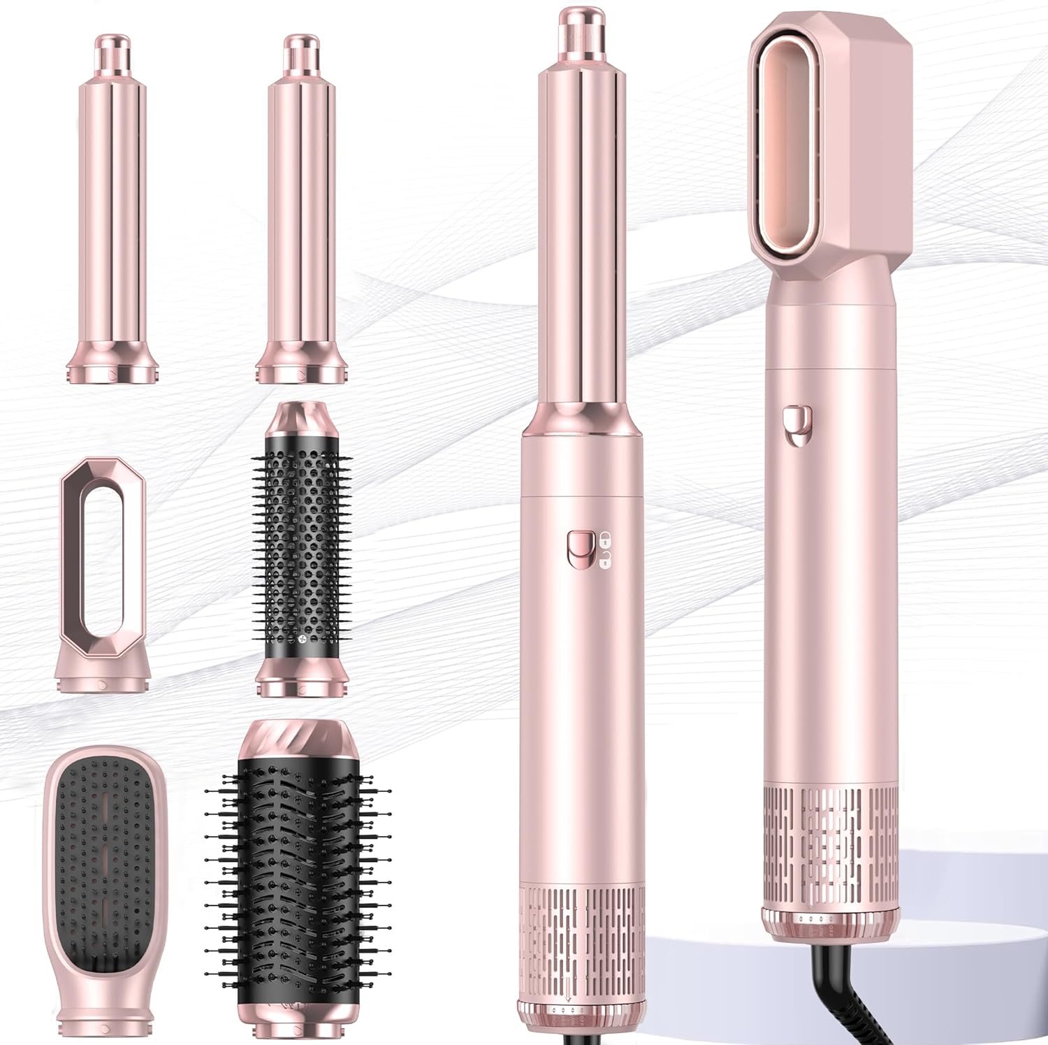 Vysoušeč vlasů 6 v 1 Pro Air Styler,Airbrush,ionizace 360