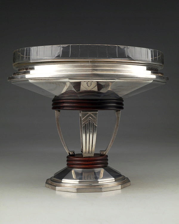 Duża patera - Art-Deco - Durousseau & Raynaud