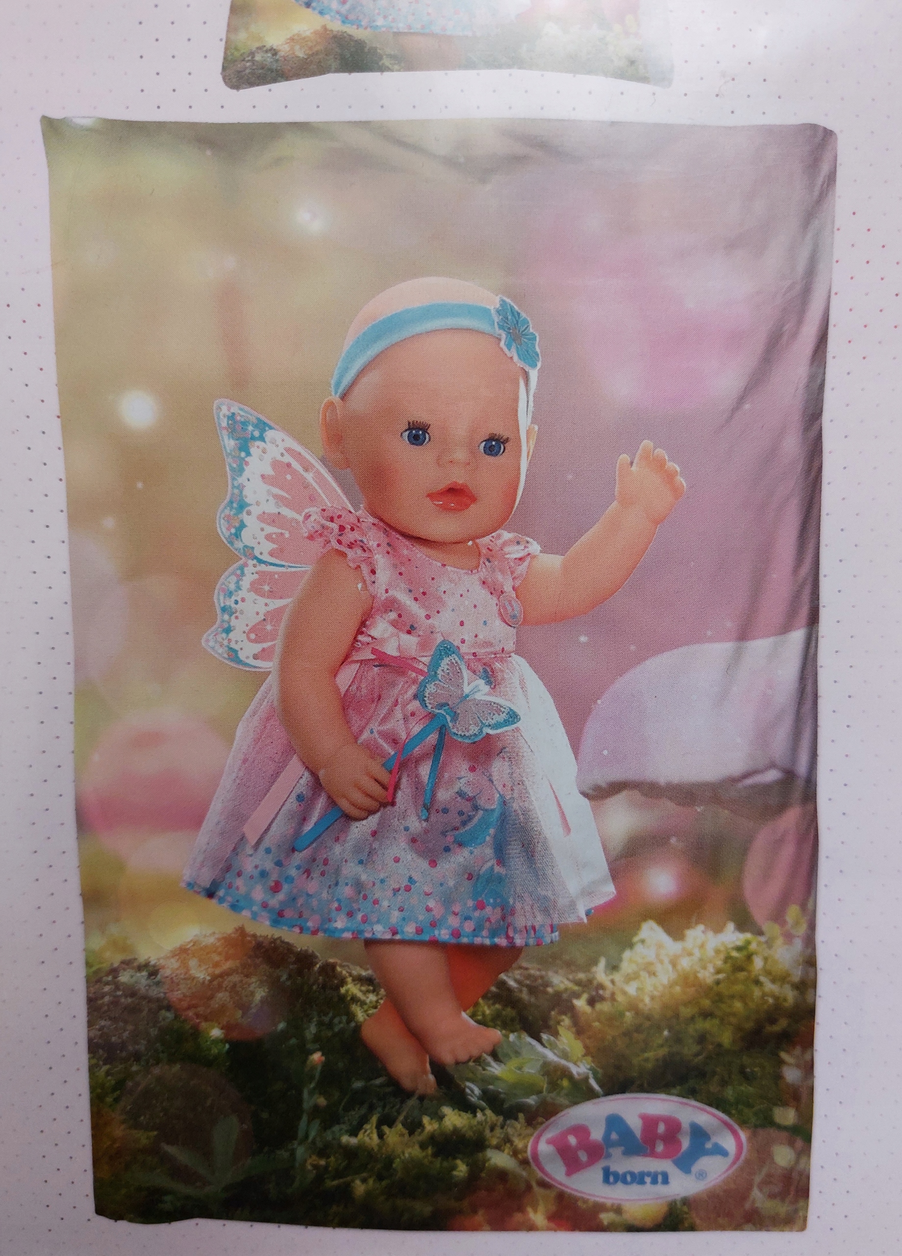 

Pościel Baby Born 135x200 Lalka wróżka bawełna -40