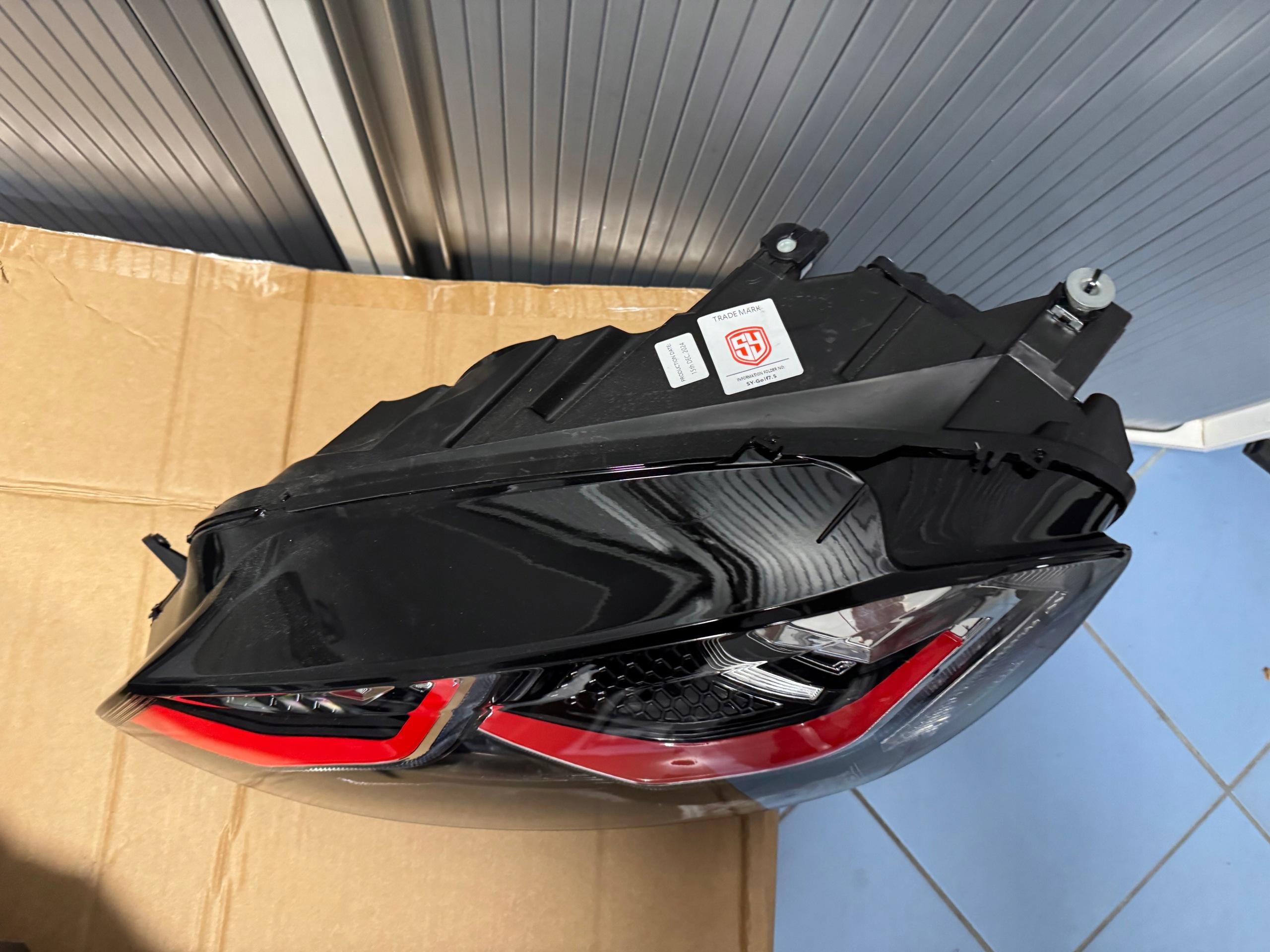 head lights lights front LED VW GOLF 7.5 VII FACELIFT (2017+) GTI LOOK