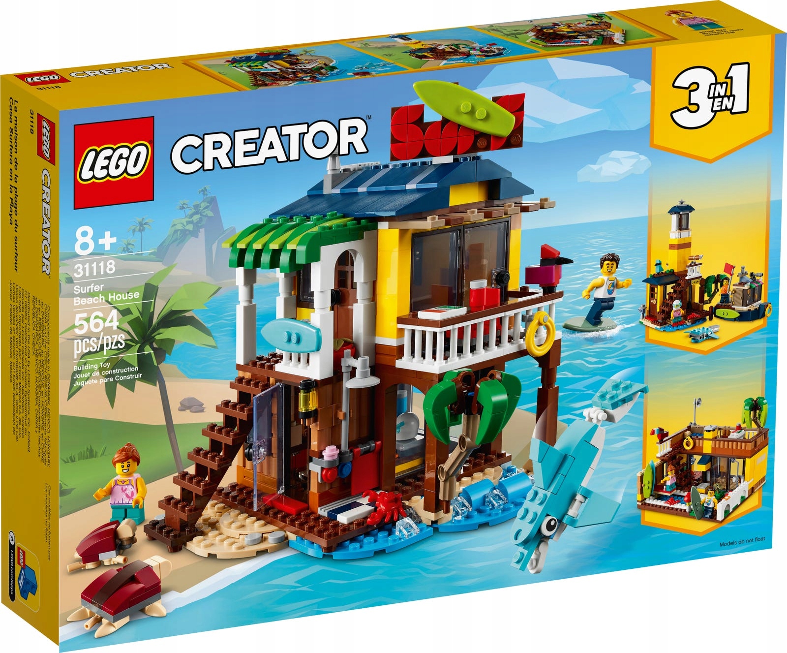

Lego Creator 31118 Domek surferów na plaży