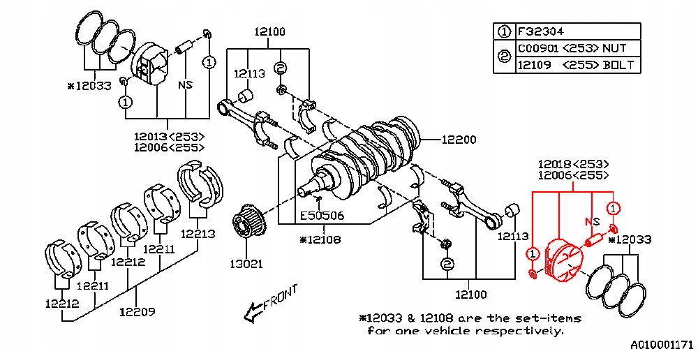 SUBARU LEGACY OUTBACK TLOK SILNIKA PRAWY EJ253 Engine Type Gasoline