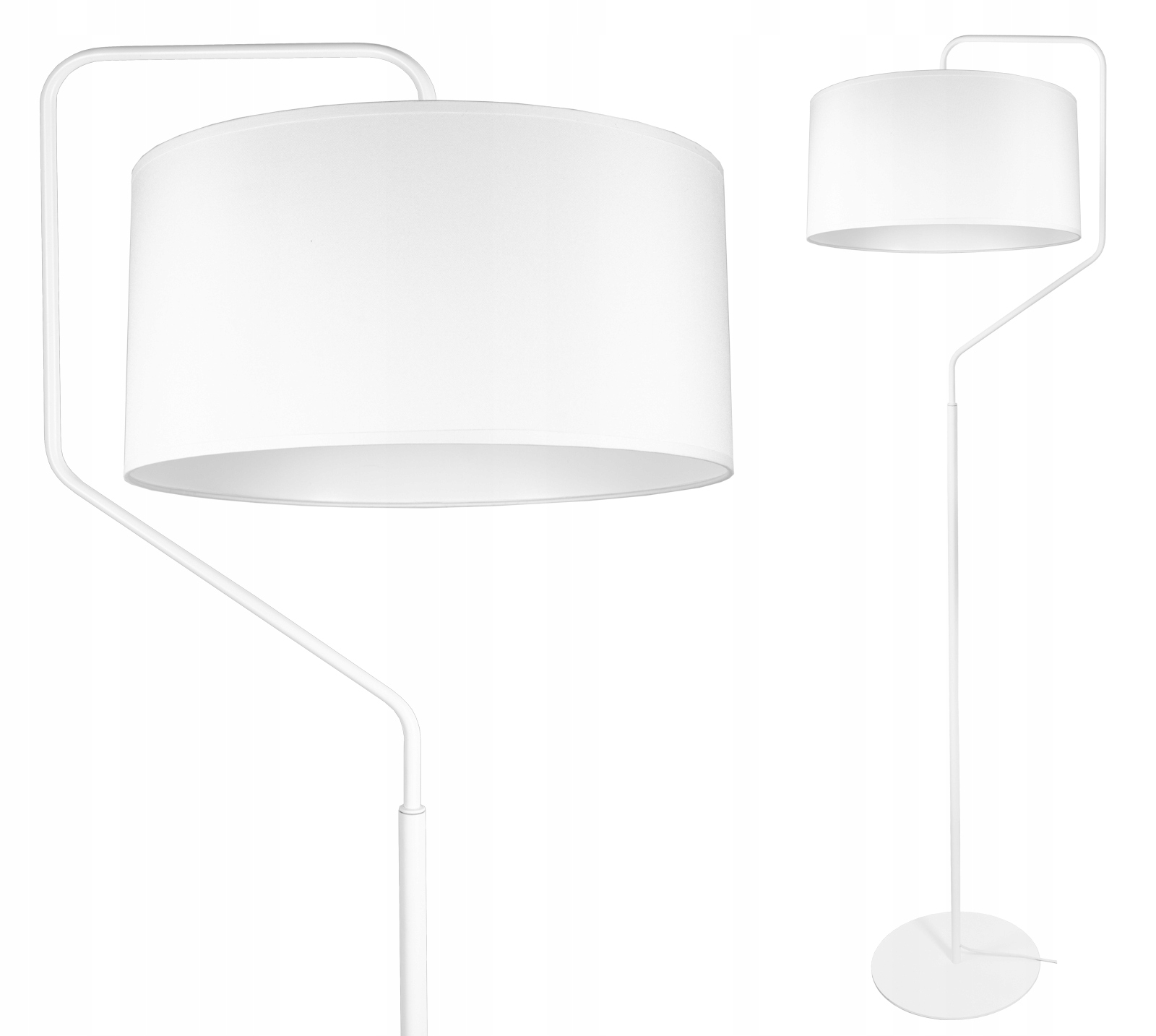 СОВРЕМЕННЫЙ ТОРШЕР ПОКРЫТИЕ АБАЖУР 40CM LED