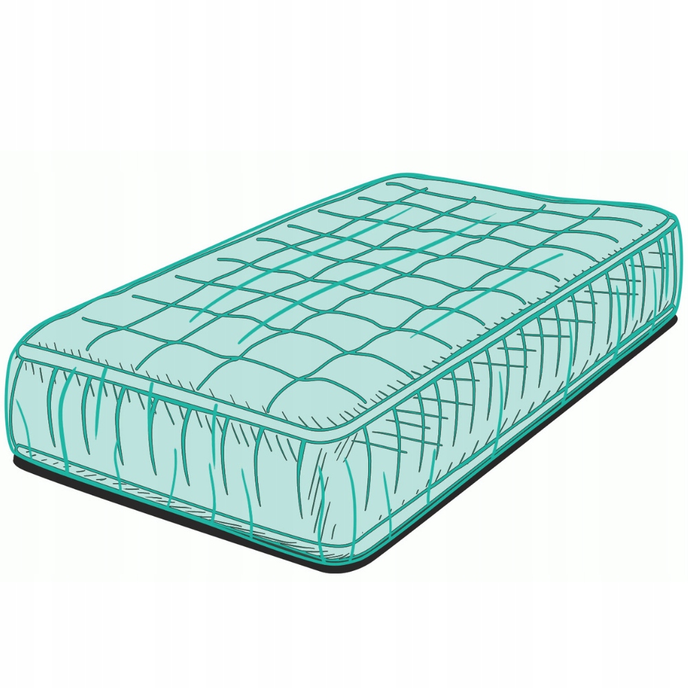 

Folia ochronna pokrowiec na materac 129,5x248,9