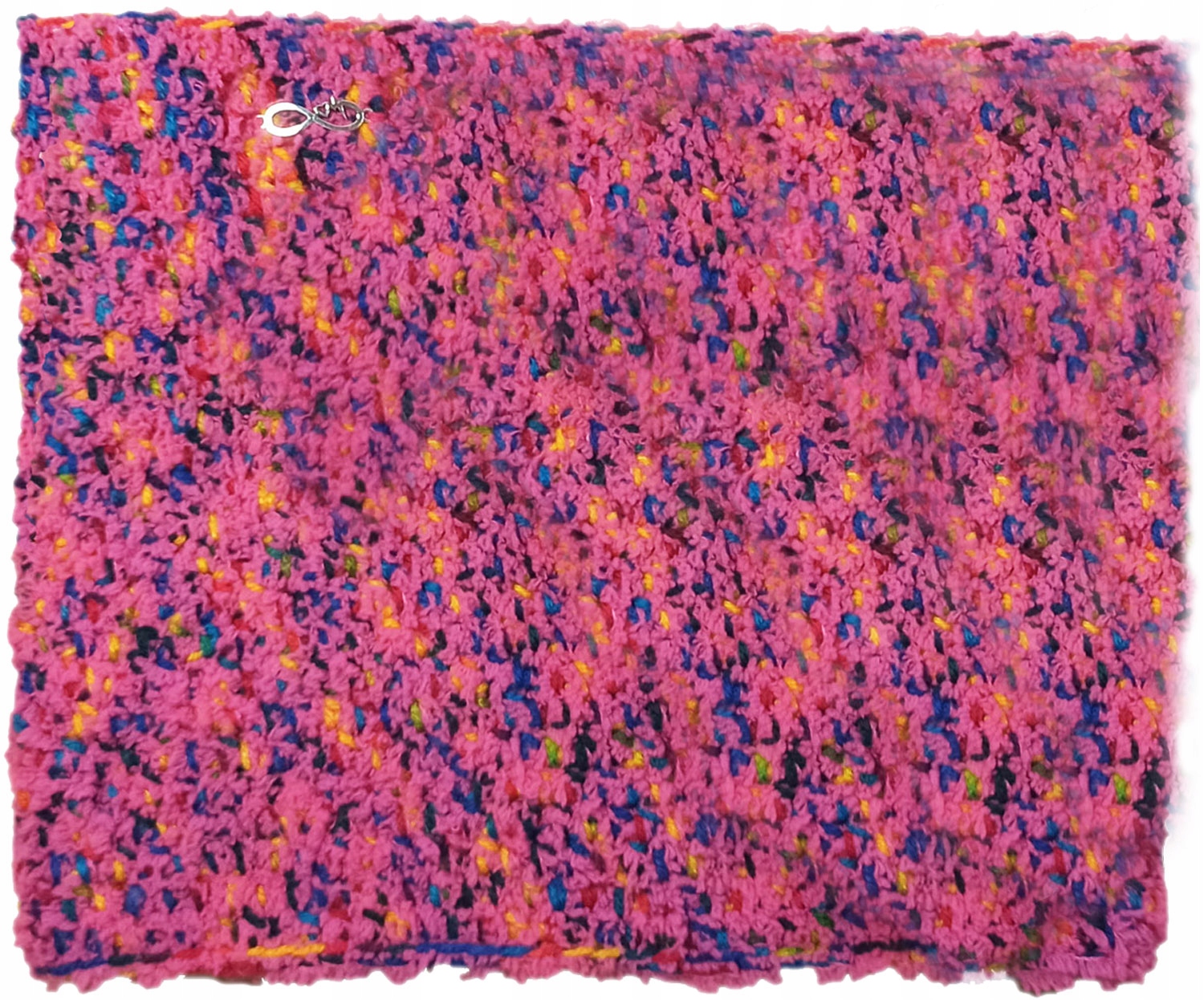 nákrčník Pinku Soft handmade háček šála